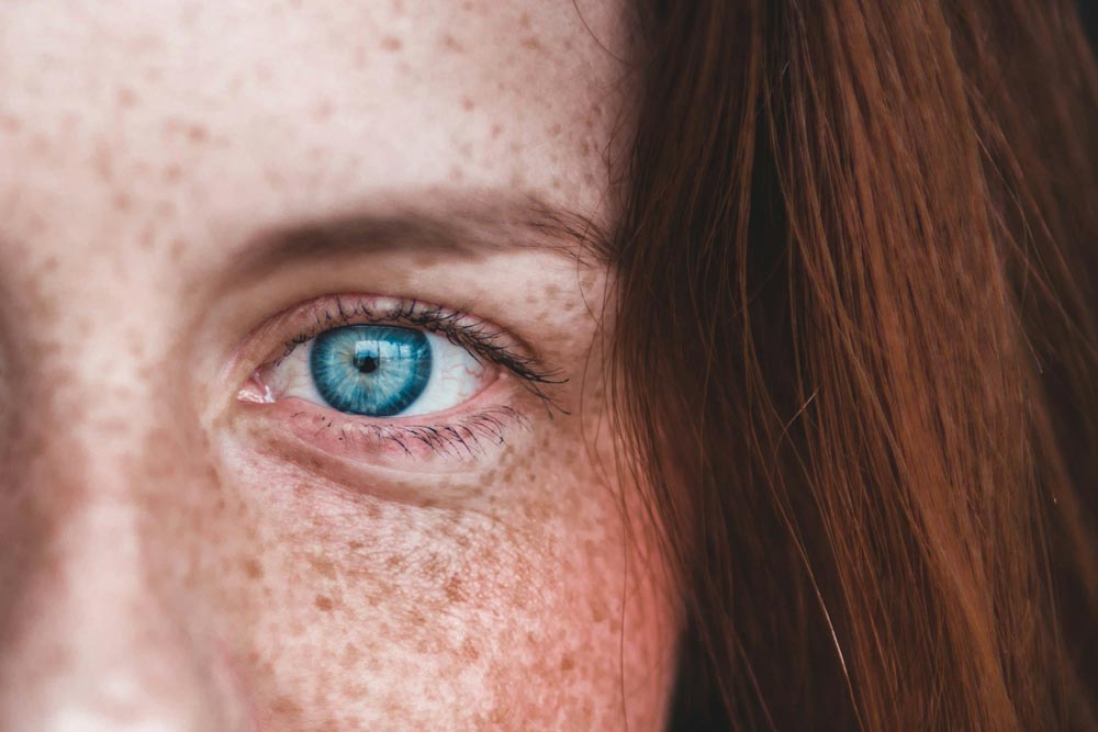 Close up woman